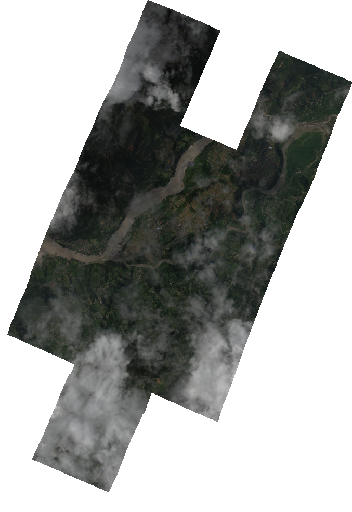 对照组缩略图:德维加特 SkySat 0.65 m / Comparison thumbnail: Devighat SkySat 0.65 m